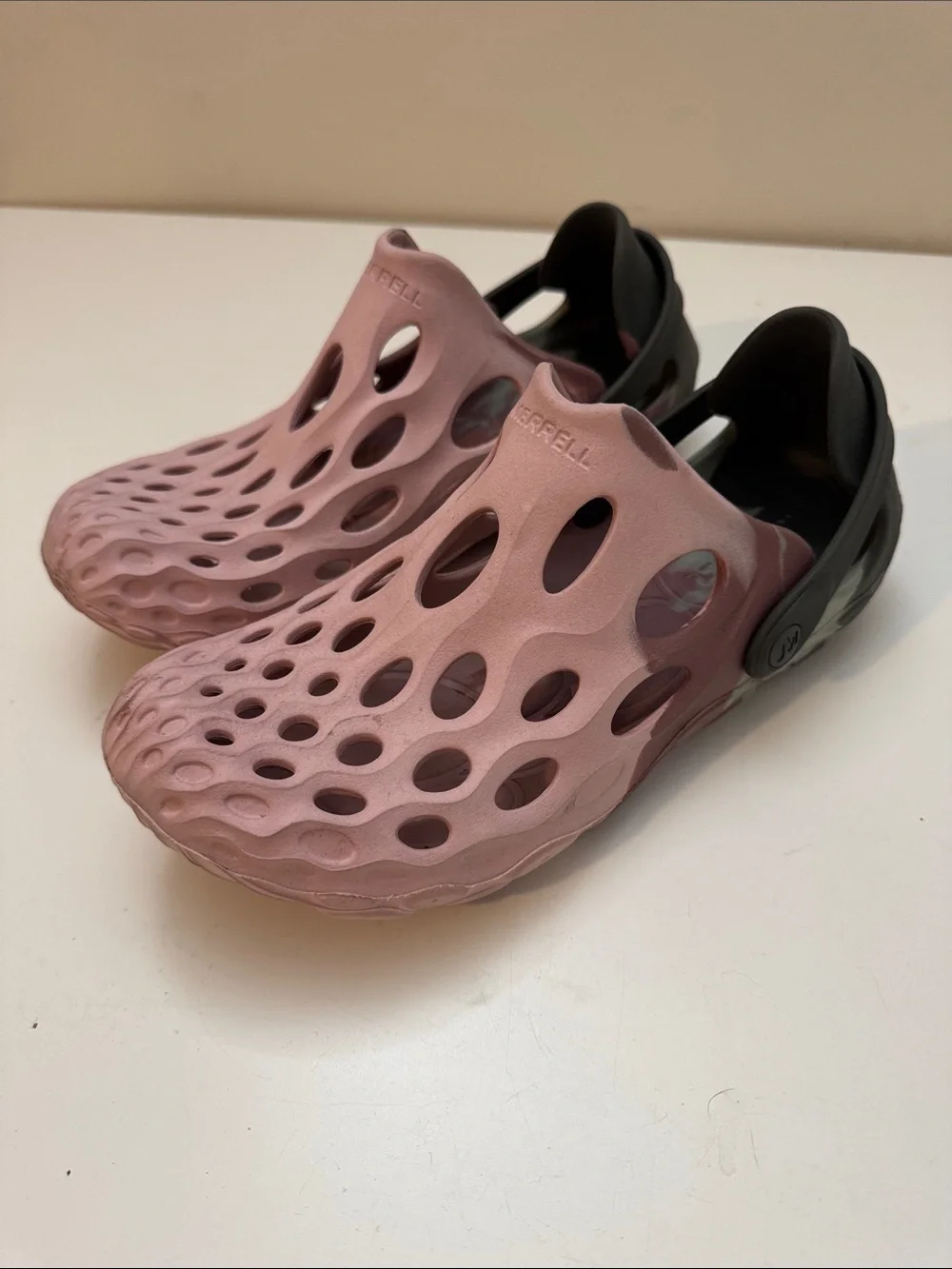 Merrell Women’s Aqua Moc with Black Heel Strap - Picture 2 of 5